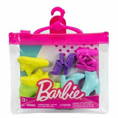 Accessoires pour poupées Mattel Barbie Shoes Pack - Mattel - Jardin D'Eyden - jardindeyden.fr