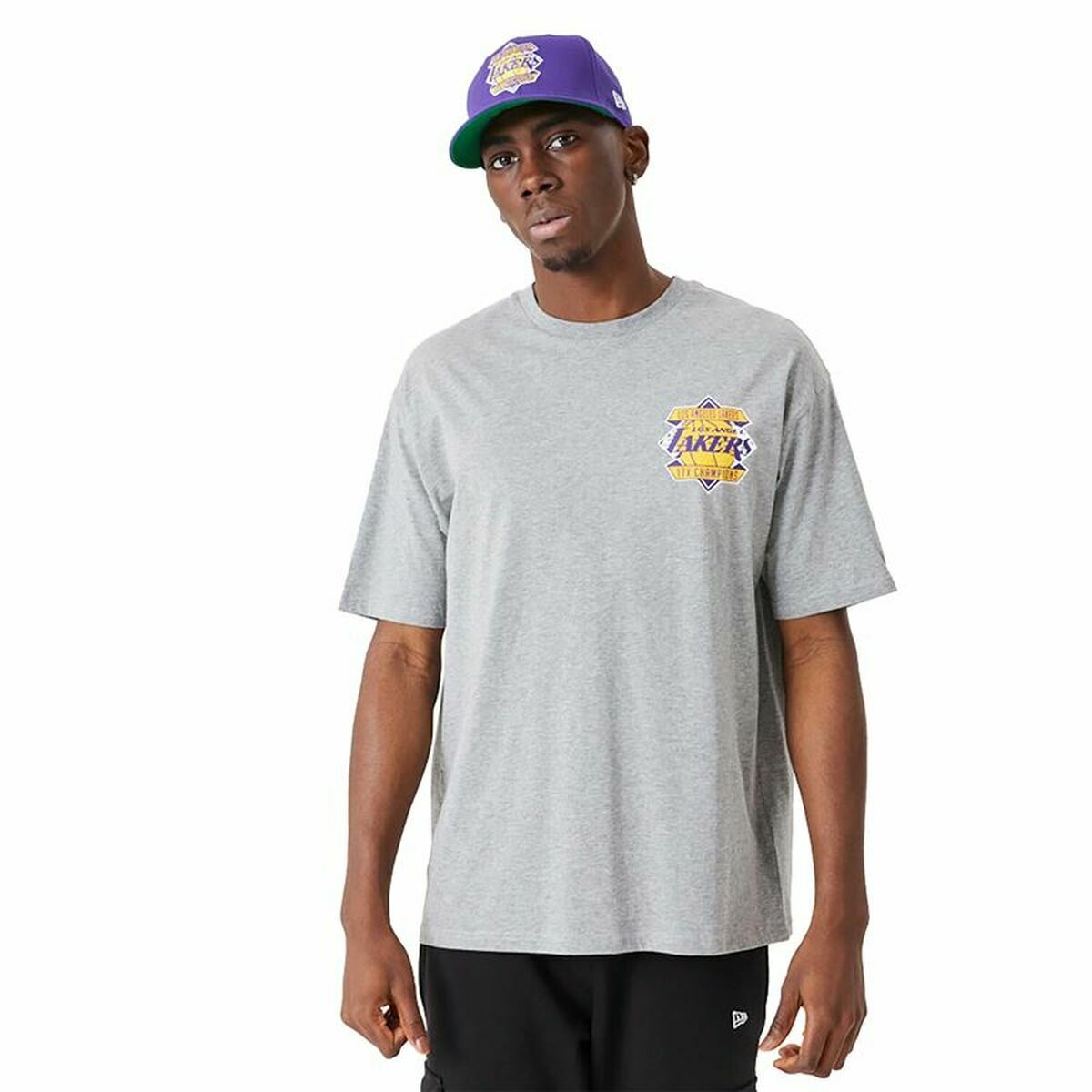 T-shirt à manches courtes homme New Era Championship LA Lakers