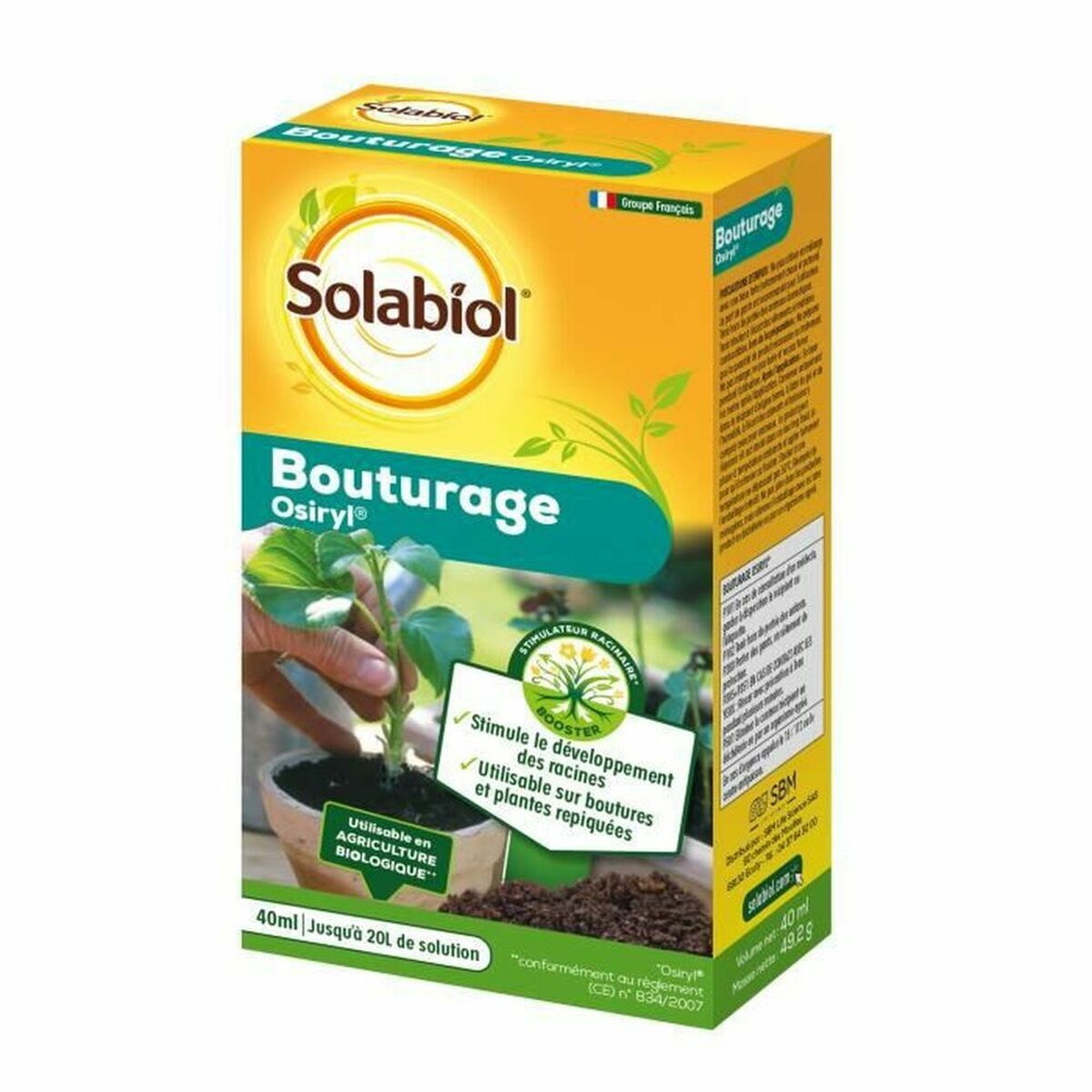 Engrais pour les plantes Solabiol Soboutu40 Osyril 40 ml