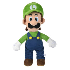Jouet Peluche Super Mario Luigi Bleu Vert 50 cm
