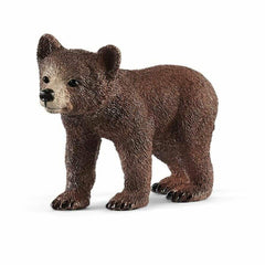 Figurine Schleich 42473 Maman grizzly avec ourson Plastique - Schleich - Jardin D'Eyden - jardindeyden.fr