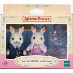 Figurine d’action Sylvanian Families 5190 Grandparents Rabbit Chocolate - Sylvanian Families - Jardin D'Eyden - jardindeyden.fr