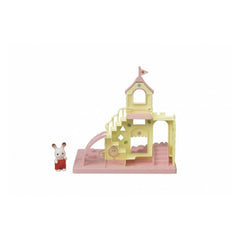Accessoires pour poupées   Sylvanian Families  5319 The Castle and Baby Rabbit Chocolate