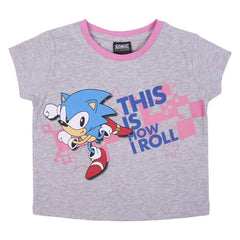 Pyjama Enfant Sonic Gris