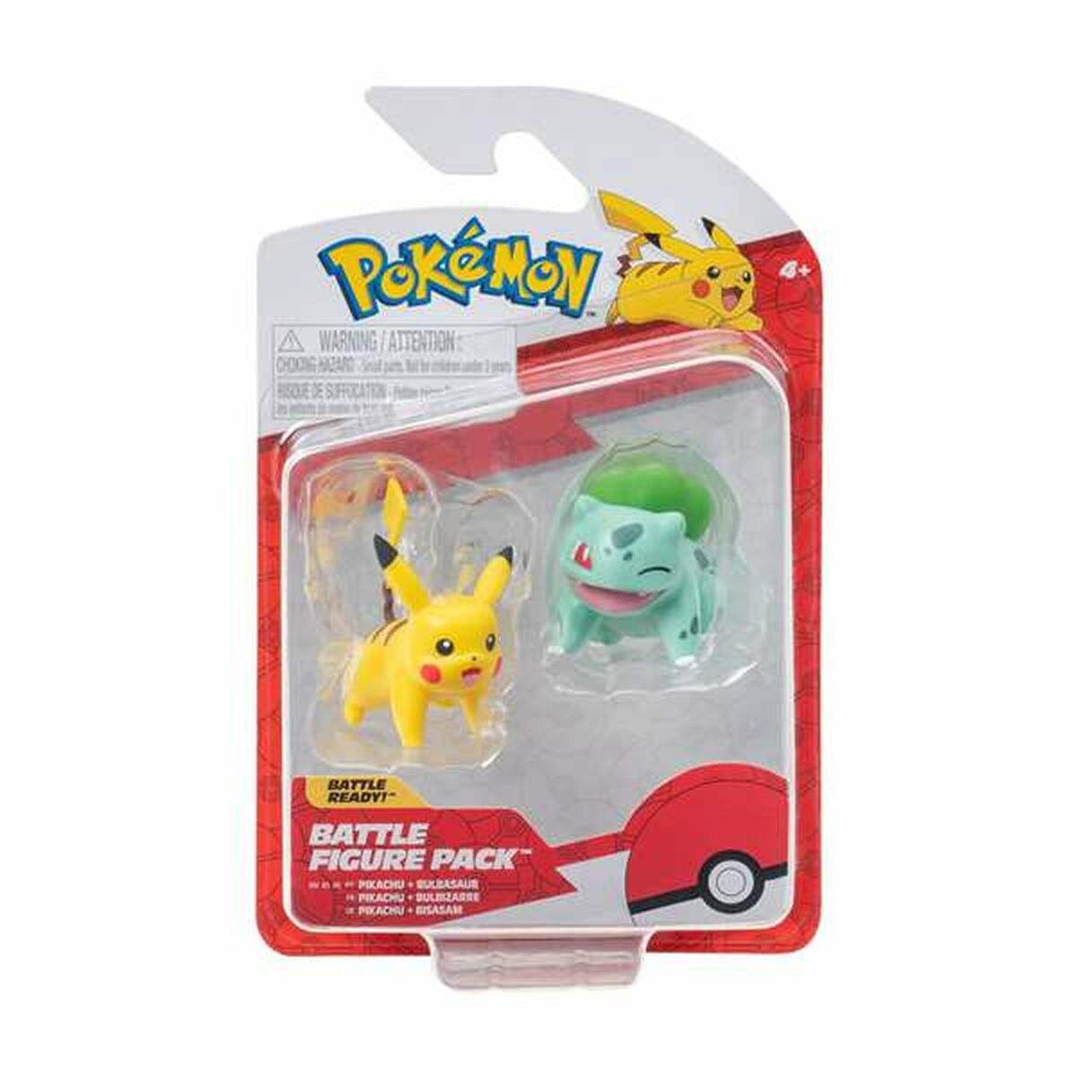 Ensemble de Figurines Pokémon 5 cm 2 Pièces