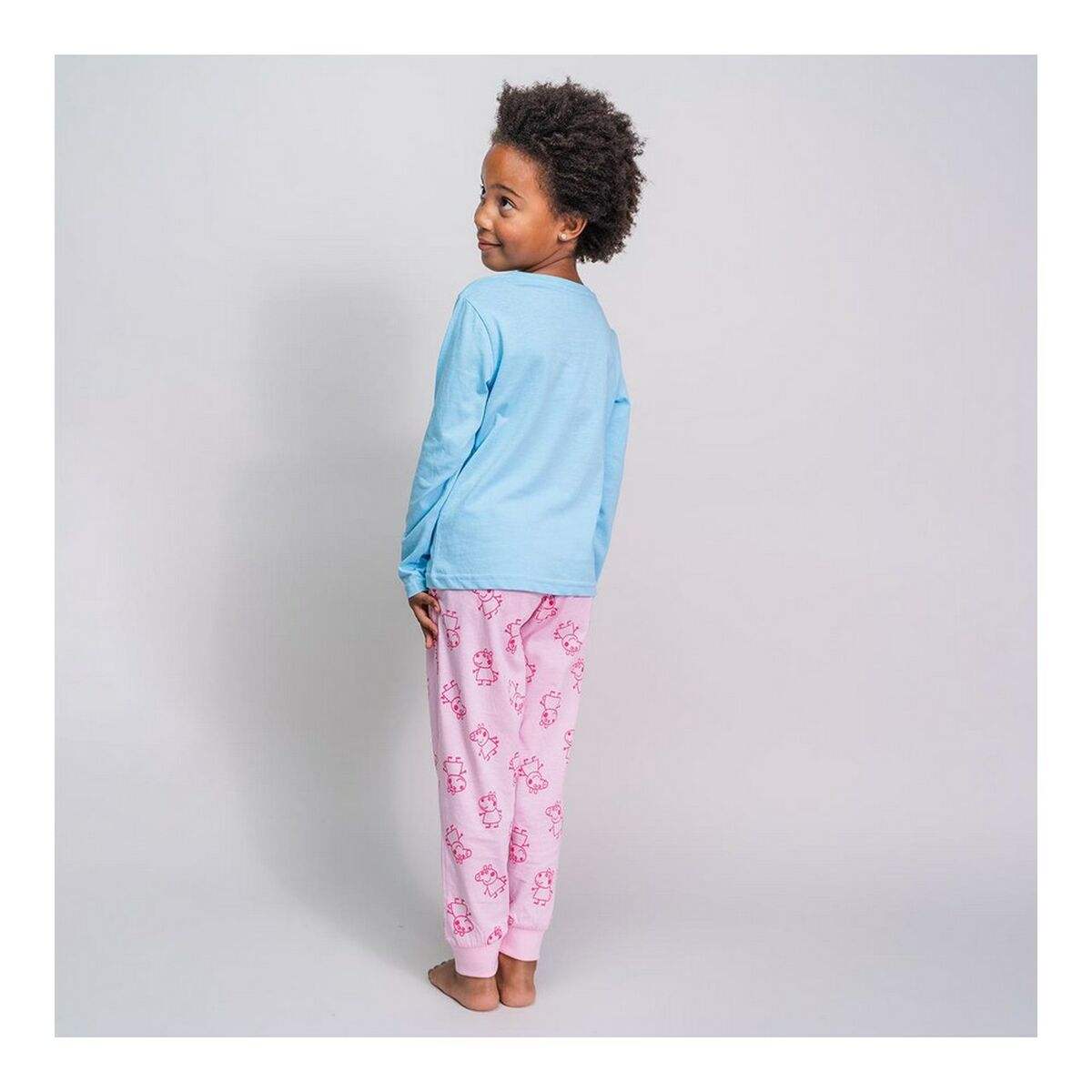 Pyjama Enfant Peppa Pig Bleu clair - Peppa Pig - Jardin D'Eyden - jardindeyden.fr