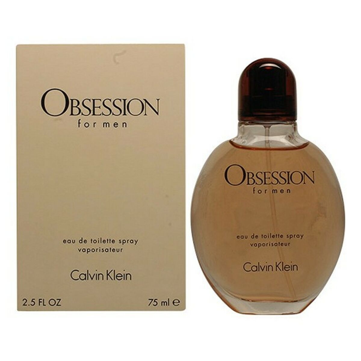 Herrenparfüm Calvin Klein EDT Obsession For Men (125 ml)