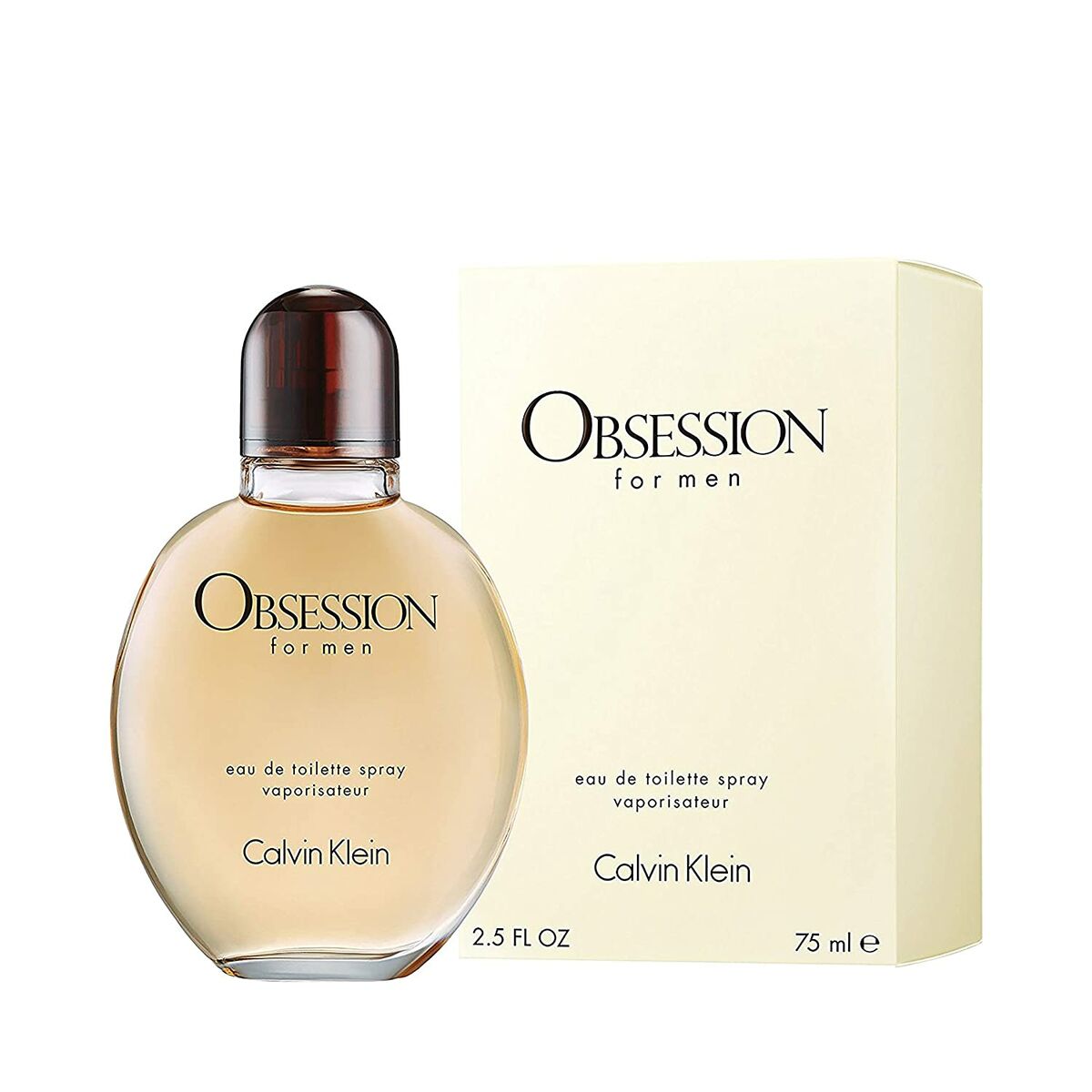Parfum Homme Calvin Klein EDT Obsession 75 ml - Calvin Klein - Jardin D'Eyden - jardindeyden.fr