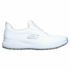 Chaussures de sport pour femme Skechers Work: Squad SR Blanc