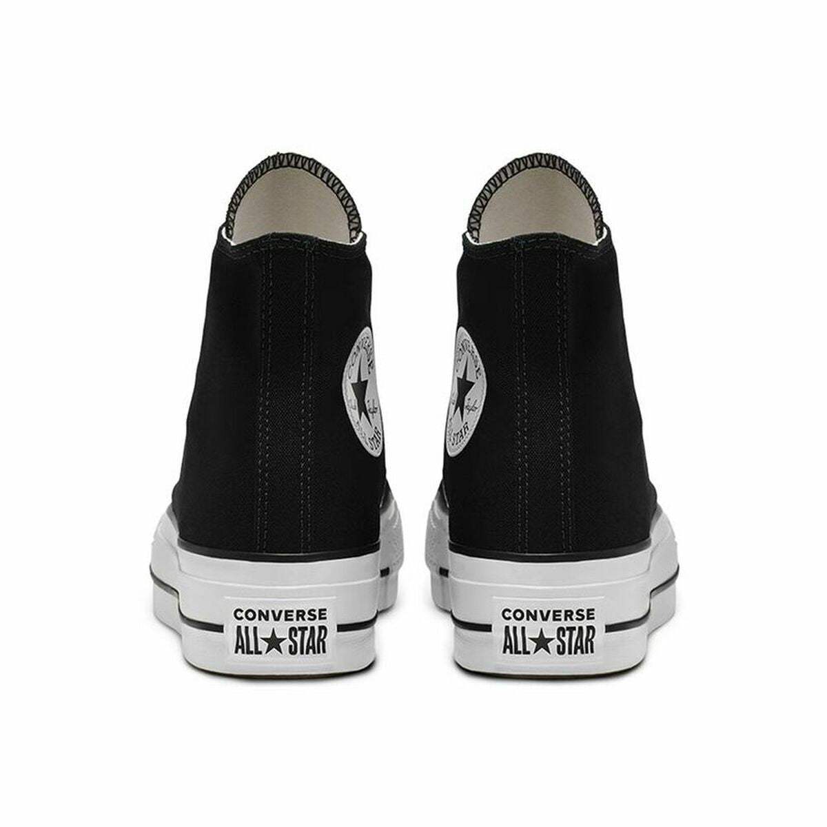 Damen Sneaker Converse All Star Platform High Top Schwarz