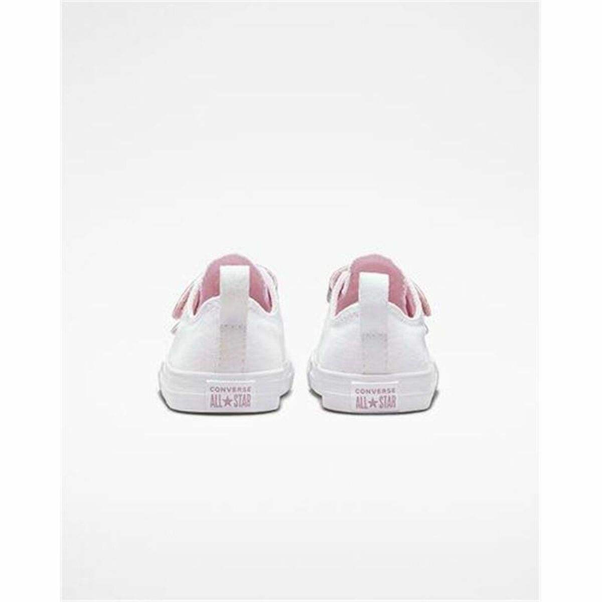 Chaussures de Sport pour Bébés Converse Chuck Taylor All-Star 2V Blanc - Converse - Jardin D'Eyden - jardindeyden.fr