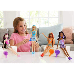 Puppe Barbie Color Reveal Serie Ritmo Regenbogen