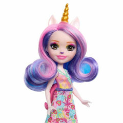 Poupée Mattel Enchantimals Sunshine Island 15 cm Licorne Animal de compagnie