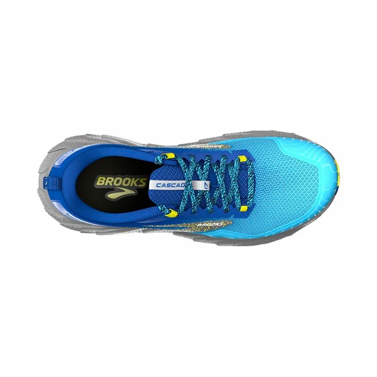 Chaussures de Running pour Adultes Brooks Cascadia 17 Montagne Homme Bleu clair