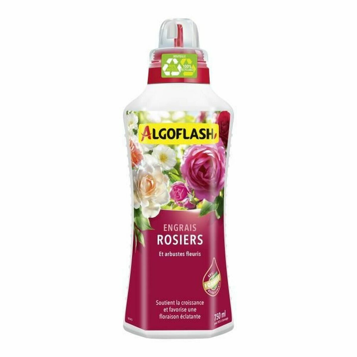 Engrais pour les plantes Algoflash Rose 750 ml - Algoflash - Jardin D'Eyden - jardindeyden.fr
