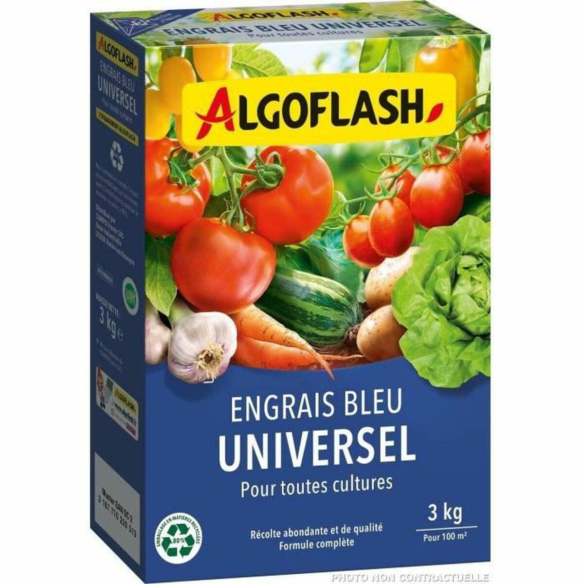 Engrais pour les plantes Algoflash Naturasol Universel 3 Kg
