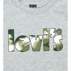T-Shirt Levi's Camo Poster Logo Gray 60731 Grau