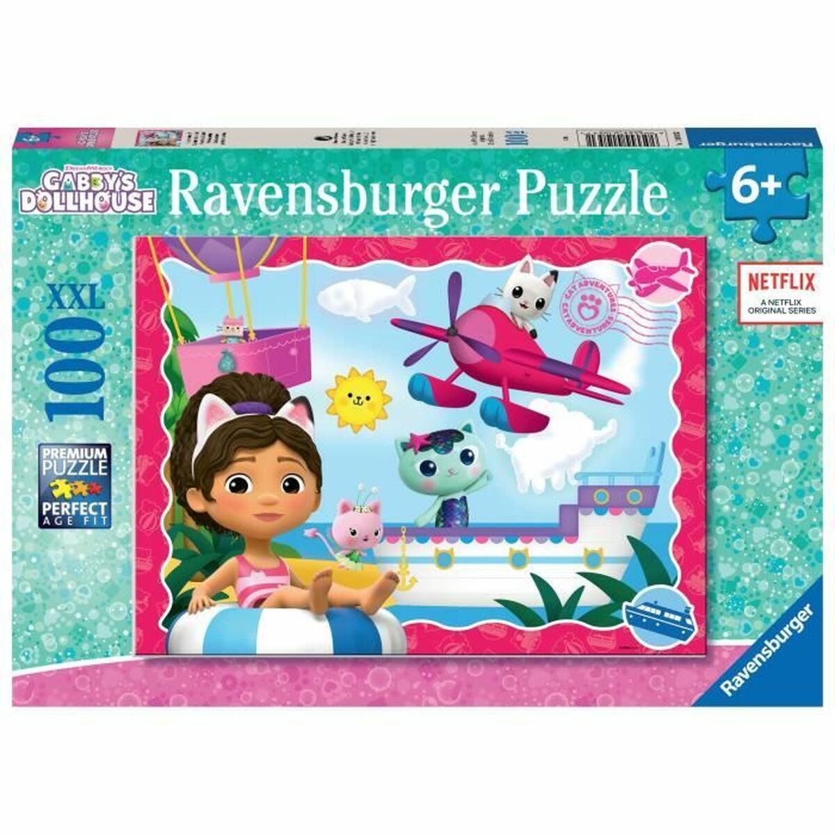 Puzzle Ravensburger Gabby´s Dollhouse 100 Pièces