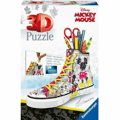 Puzzle 3D Ravensburger Sneaker Mickey Mouse (108 Pièces) - Ravensburger - Jardin D'Eyden - jardindeyden.fr