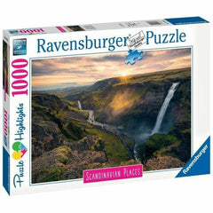 Puzzle Ravensburger Iceland: Kirkjuffellsfoss (1000 Pièces) - Ravensburger - Jardin D'Eyden - jardindeyden.fr