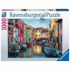 Puzzle Ravensburger 17392 Burano Canal - Venezia 1000 Pièces - Ravensburger - Jardin D'Eyden - jardindeyden.fr