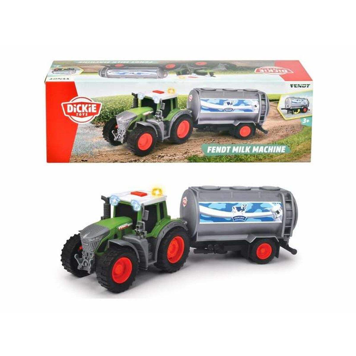 Tracteur jouet Dickie Toys Fendt Milk Machine 26 cm