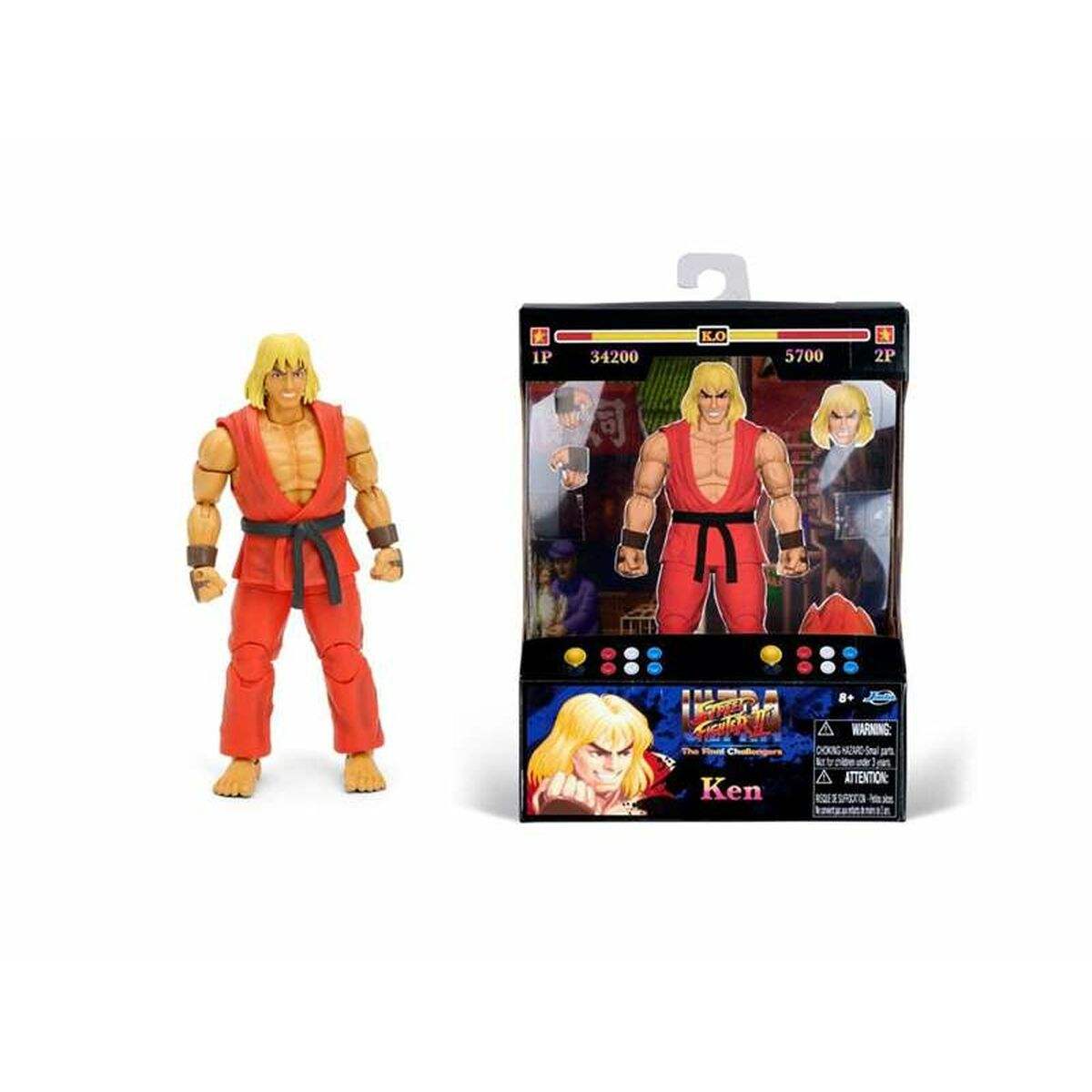 Figura Street Fighter Ken  15 cm