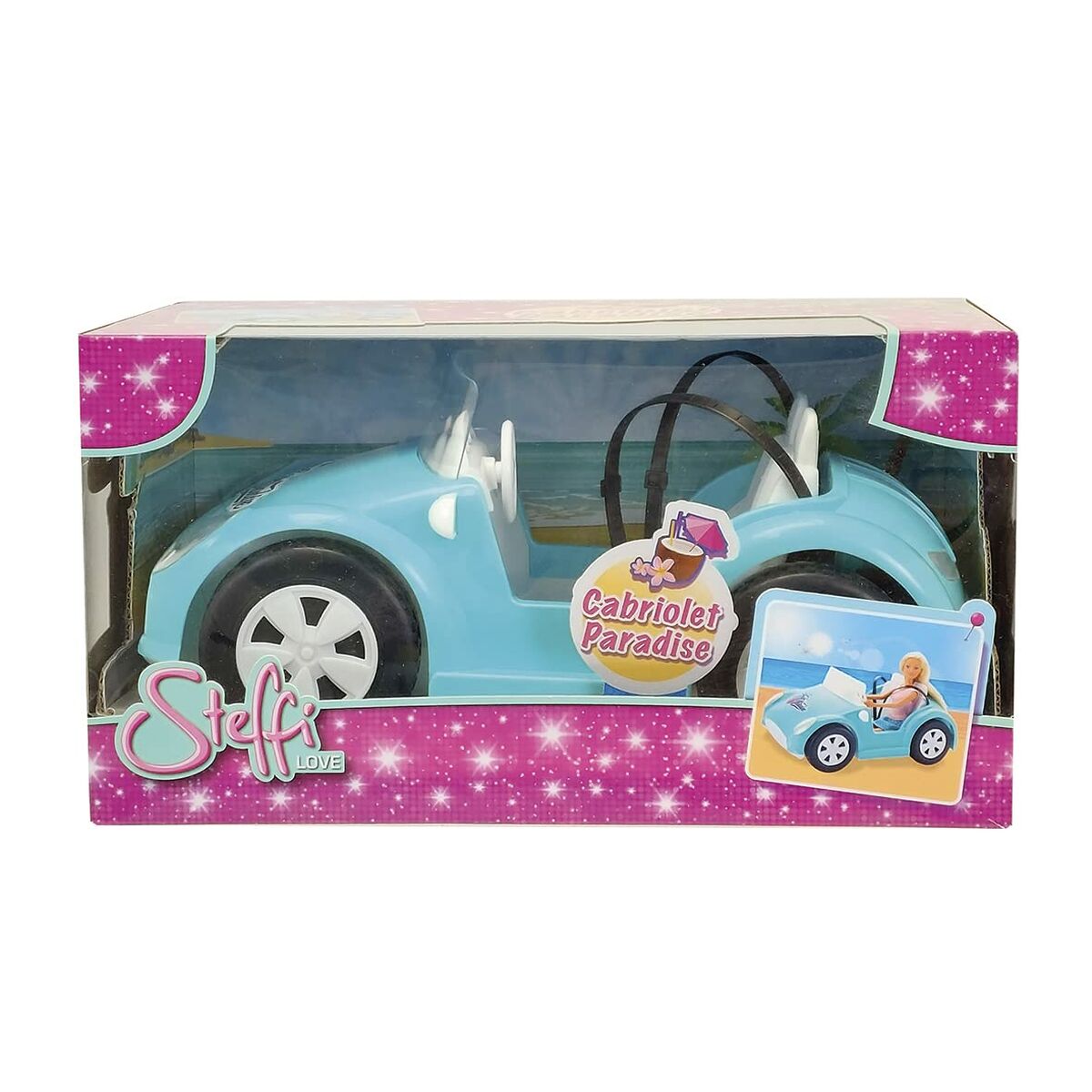 Petite voiture-jouet Simba Steffi Love Car - Simba - Jardin D'Eyden - jardindeyden.fr