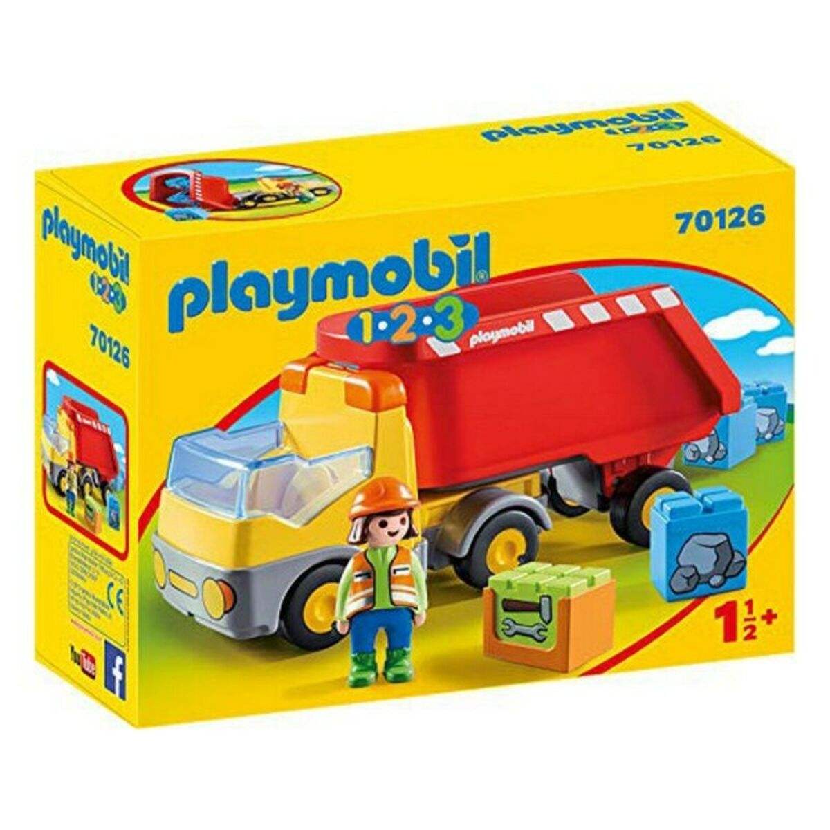 1.2.3 Construction Playmobil 70126 (6 pcs)