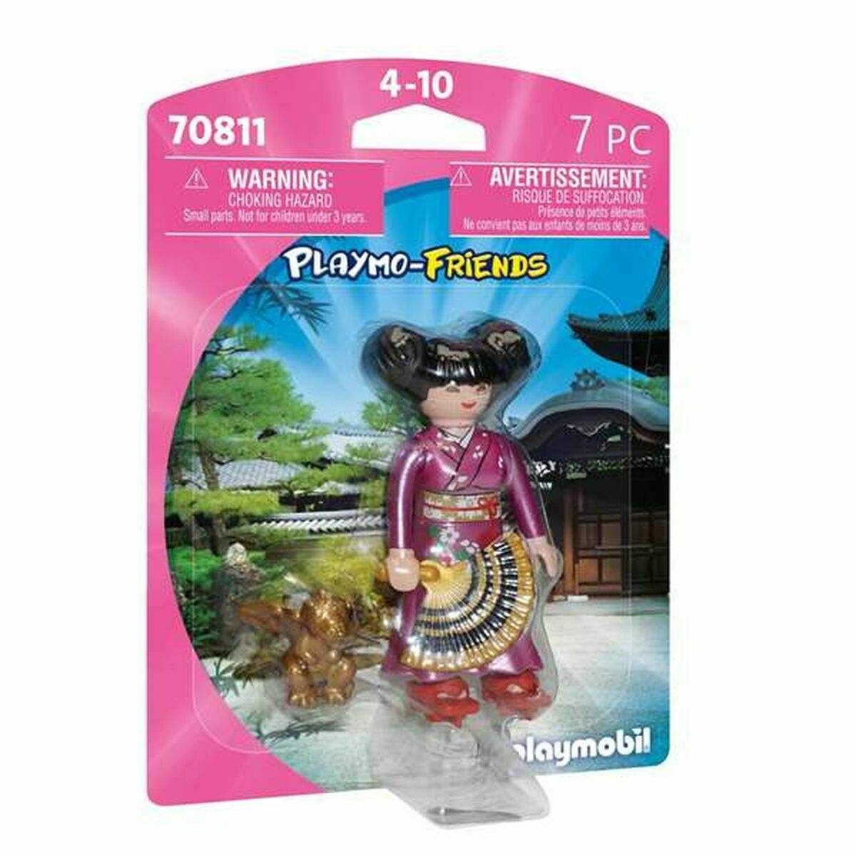 Figurine articulé Playmobil Playmo-Friends 70811 Japonaise Princesse (7 pcs) - Playmobil - Jardin D'Eyden - jardindeyden.fr