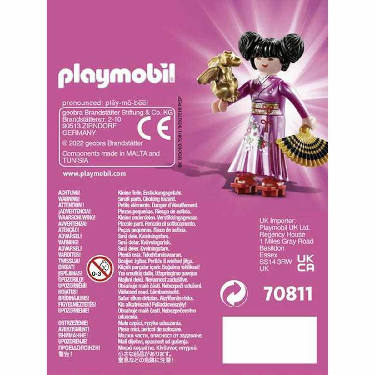 Figurine articulé Playmobil Playmo-Friends 70811 Japonaise Princesse (7 pcs) - Playmobil - Jardin D'Eyden - jardindeyden.fr