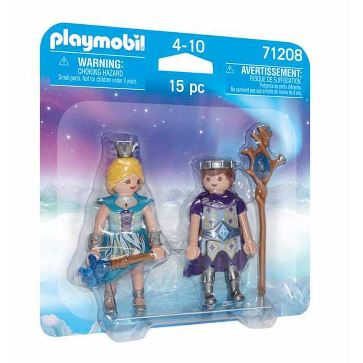 Figuras Articuladas Playmobil 71208 Princesa 15 Piezas Príncipe Duo
