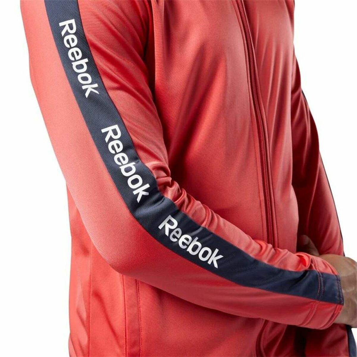 Sportjackefür Herren Reebok Essentials Linear Rot