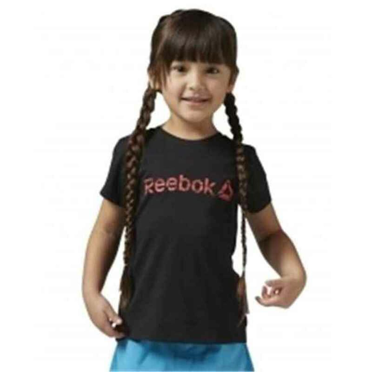 T-shirt à manches courtes Enfant Reebok G ES Tee Bas Noir Noir
