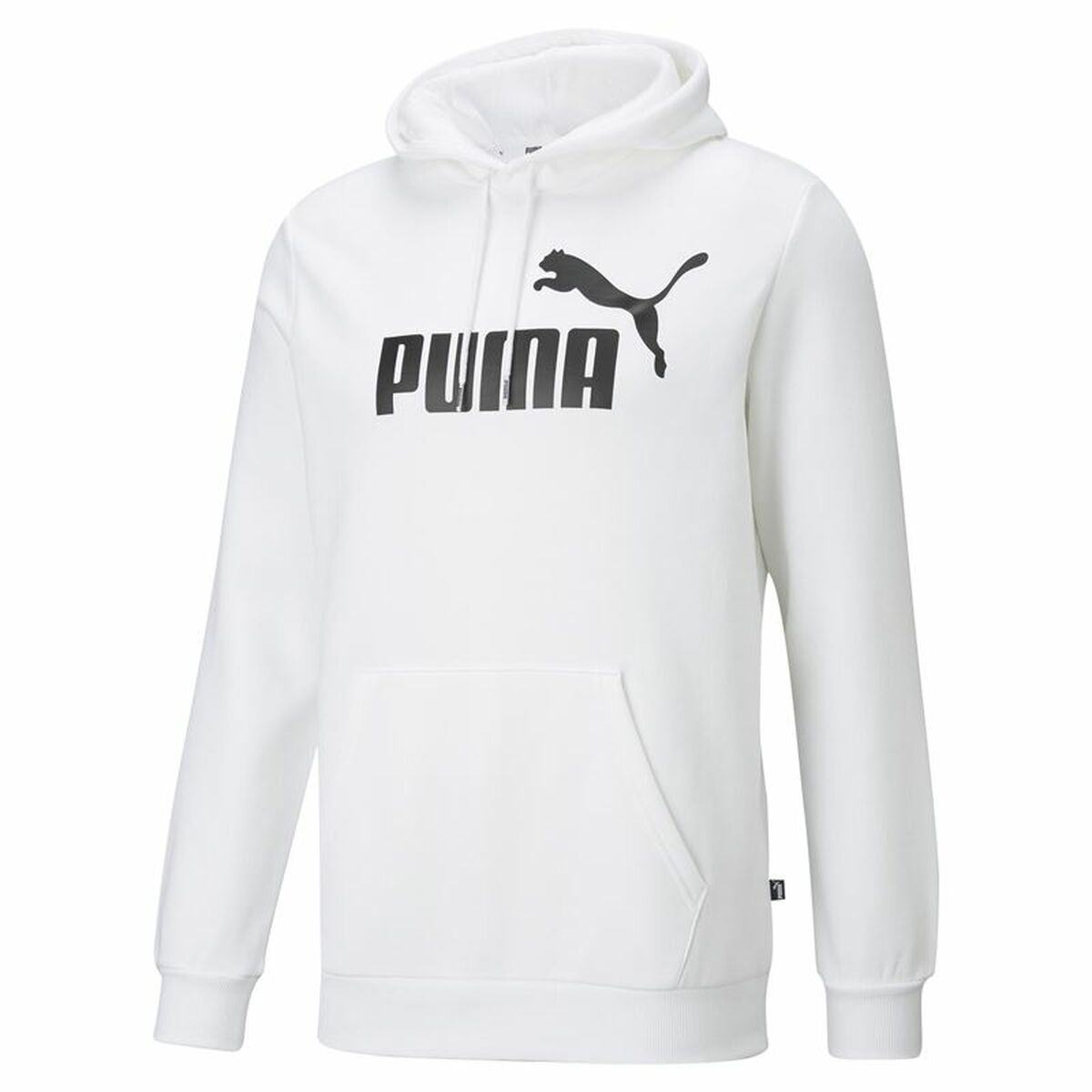Herren Sweater mit Kapuze Puma Ess Big Logo Weiß