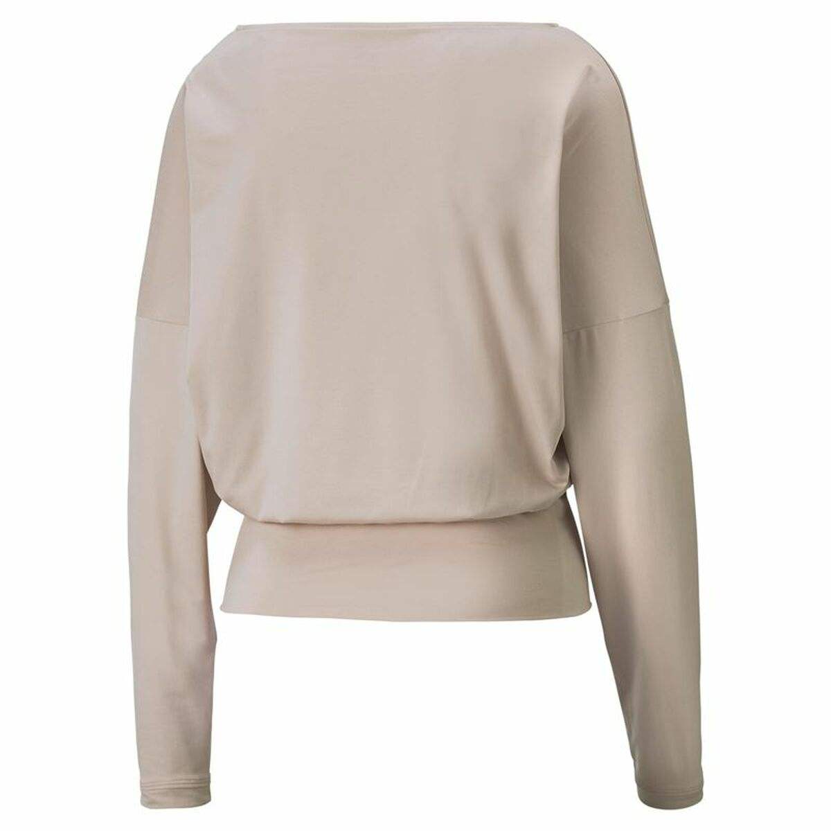 Damen Sweater ohne Kapuze Puma Studio Yogini Lite Lachsfarben