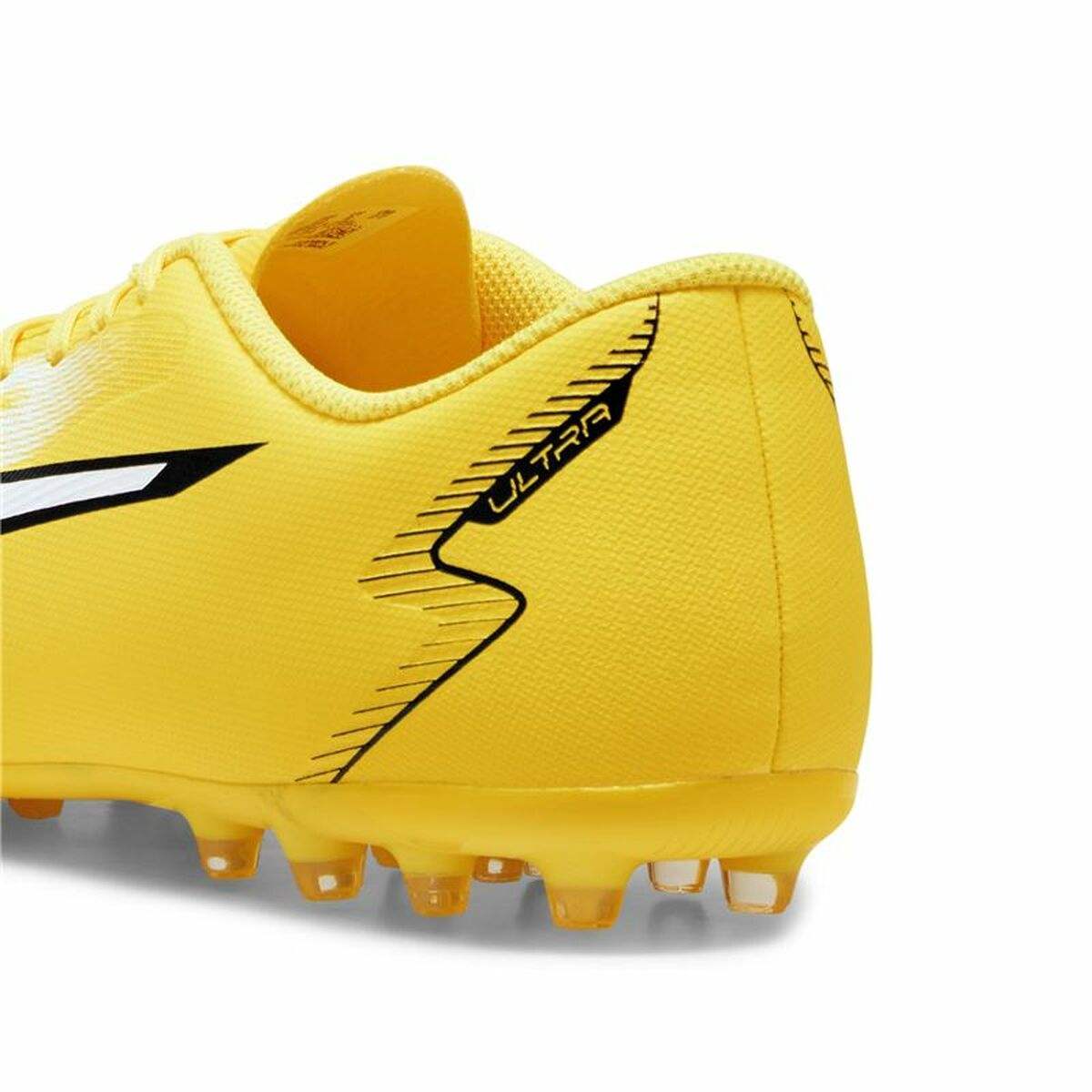 Chaussures de Football pour Adultes Puma Ultra Play MG Jaune