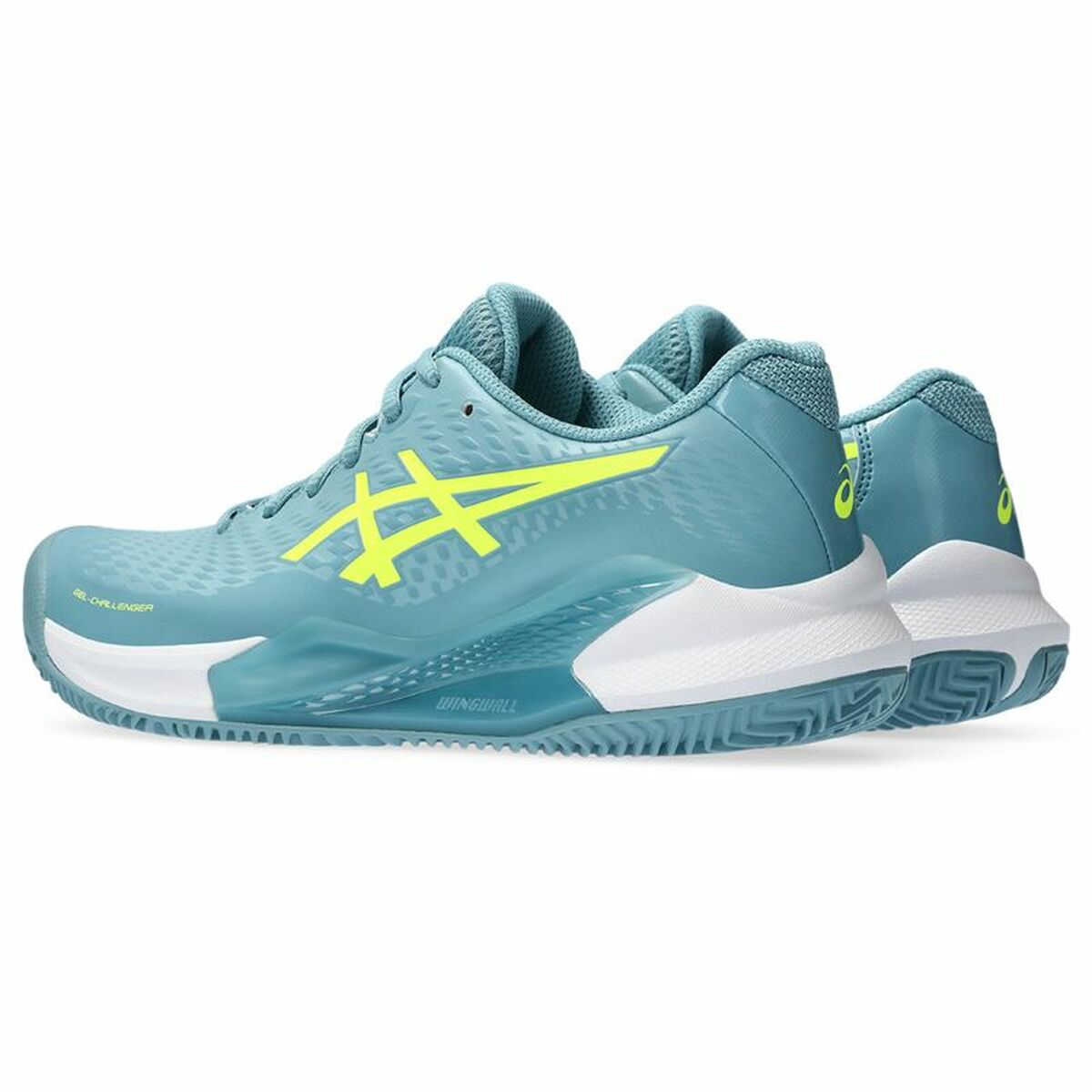 Chaussures de Tennis pour Femmes Asics Gel-Challenger 14 Clay  Bleu clair