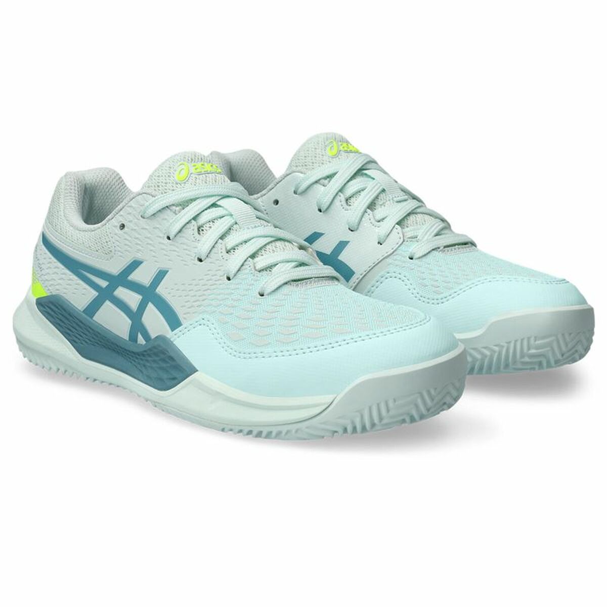 Chaussures de Tennis pour Femmes Asics Gel-Resolution 9 Aigue marine