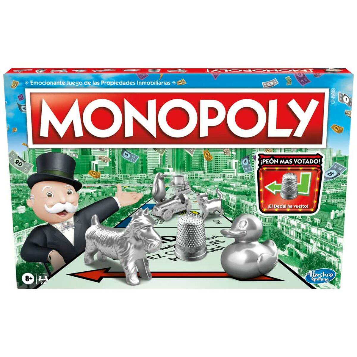 Jeu de société Hasbro Monopoly Clasico Madrid ES