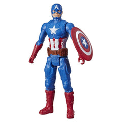 Personnage articulé The Avengers Titan Hero Captain America	 30 cm - The Avengers - Jardin D'Eyden - jardindeyden.fr