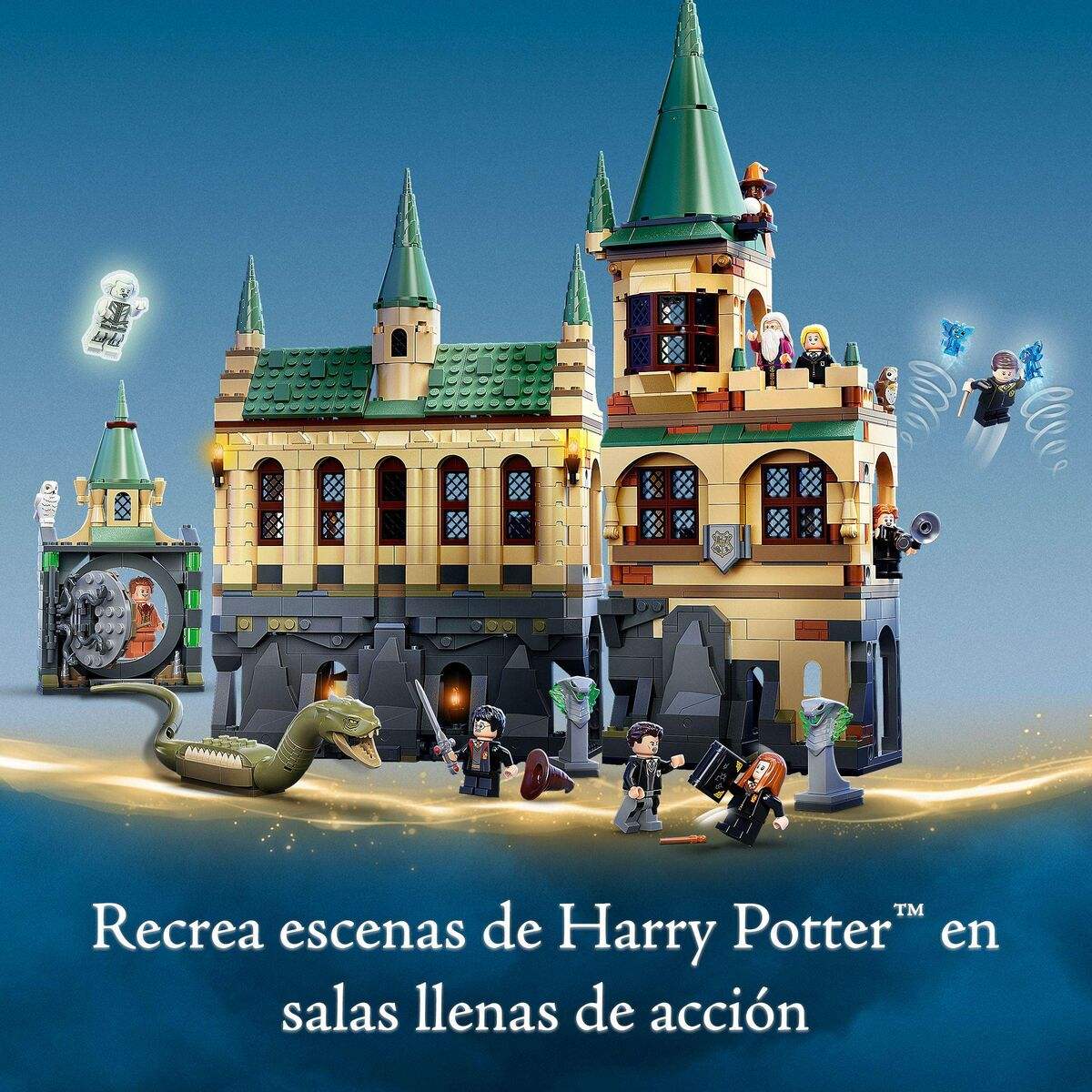 Juego de Construcción Lego HARRY POTTER HOGWARTS: CÁMARA SECRETA