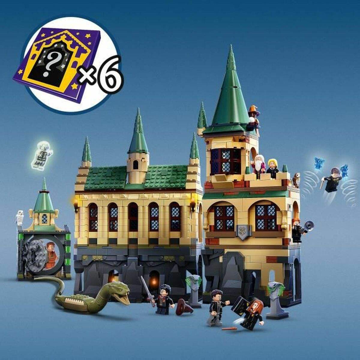 Juego de Construcción Lego HARRY POTTER HOGWARTS: CÁMARA SECRETA