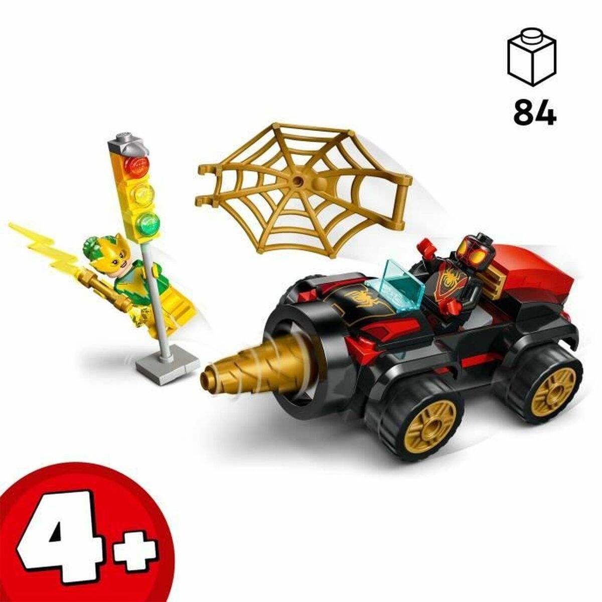 Juego de Construcción Lego Marvel Spidey and His Extraordinary Friends 10792 Drill Vehicle Multicolor