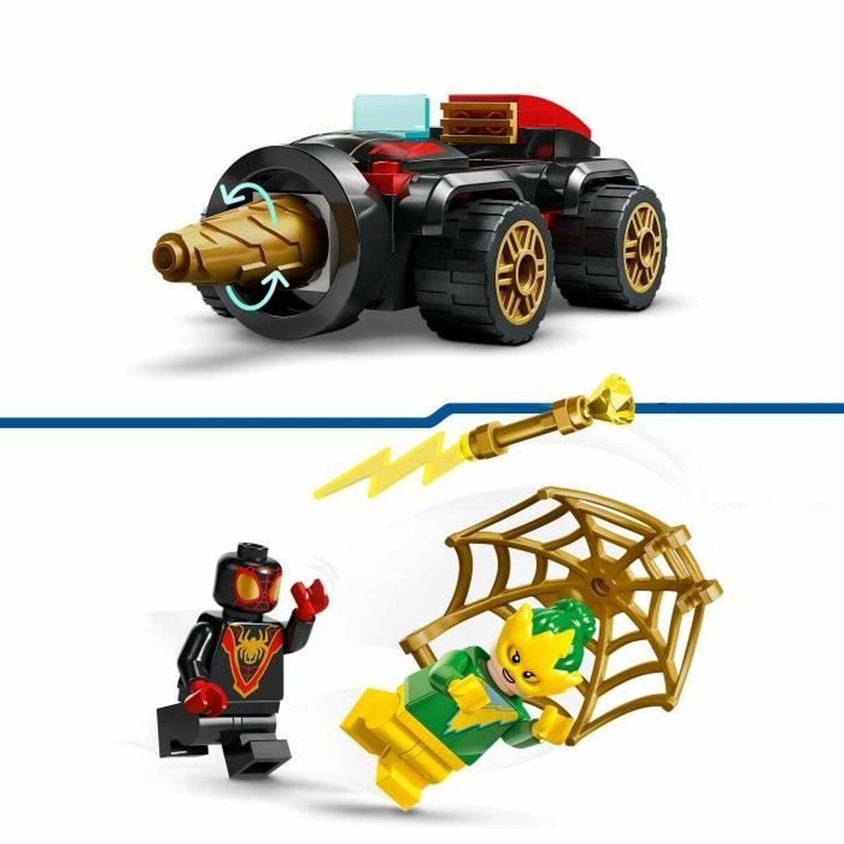 Set de construction Lego Marvel Spidey and His Extraordinary Friends 10792 Drill Vehicle Multicouleur - Lego - Jardin D'Eyden - jardindeyden.fr