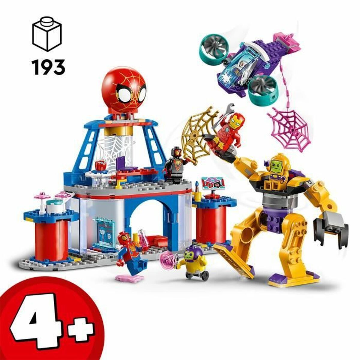 Set de construction Lego Marvel Spidey and His Amazing Friends 10794 Team S