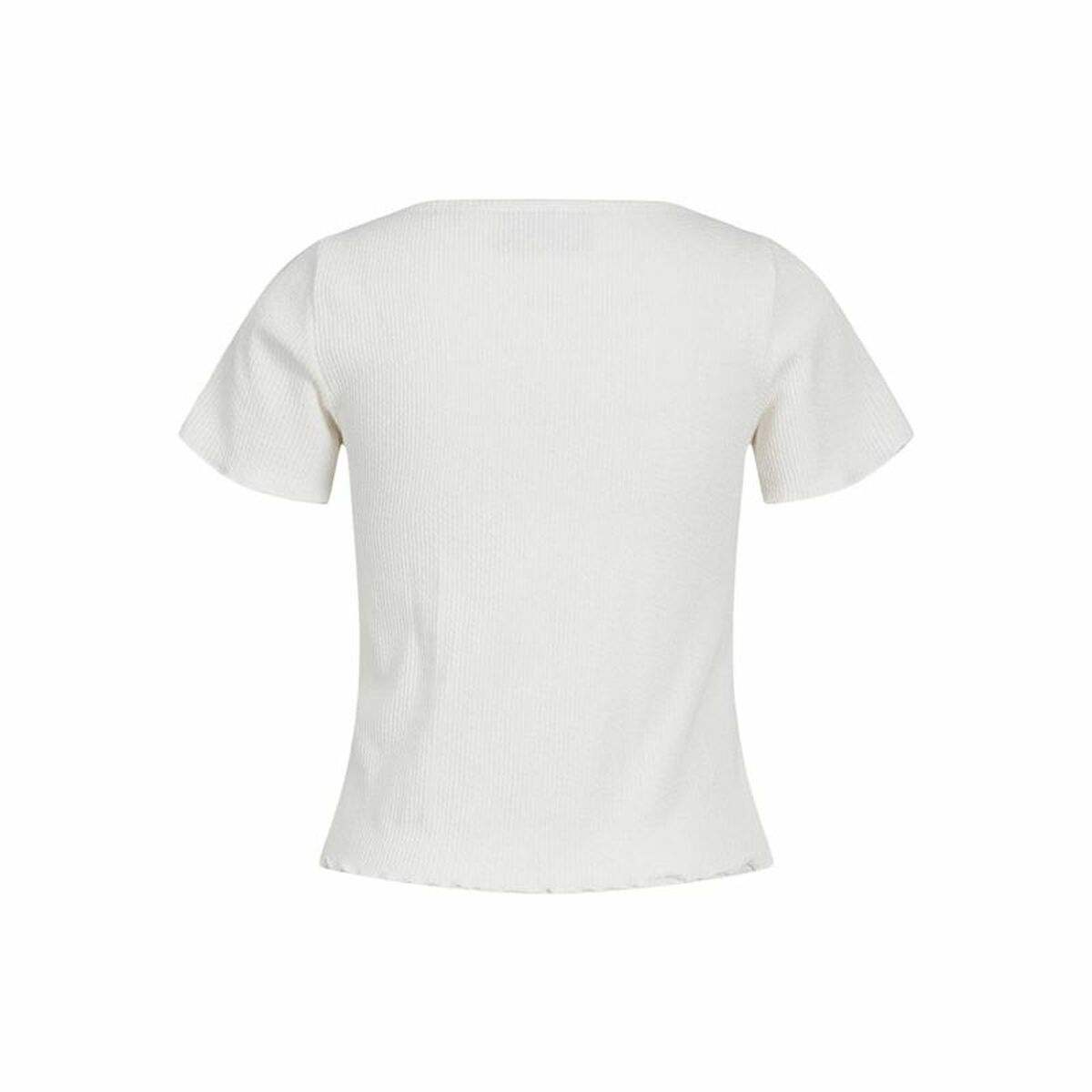 Damen Kurzarm-T-Shirt Jack & Jones Jxlucinda Str Ss  Weiß