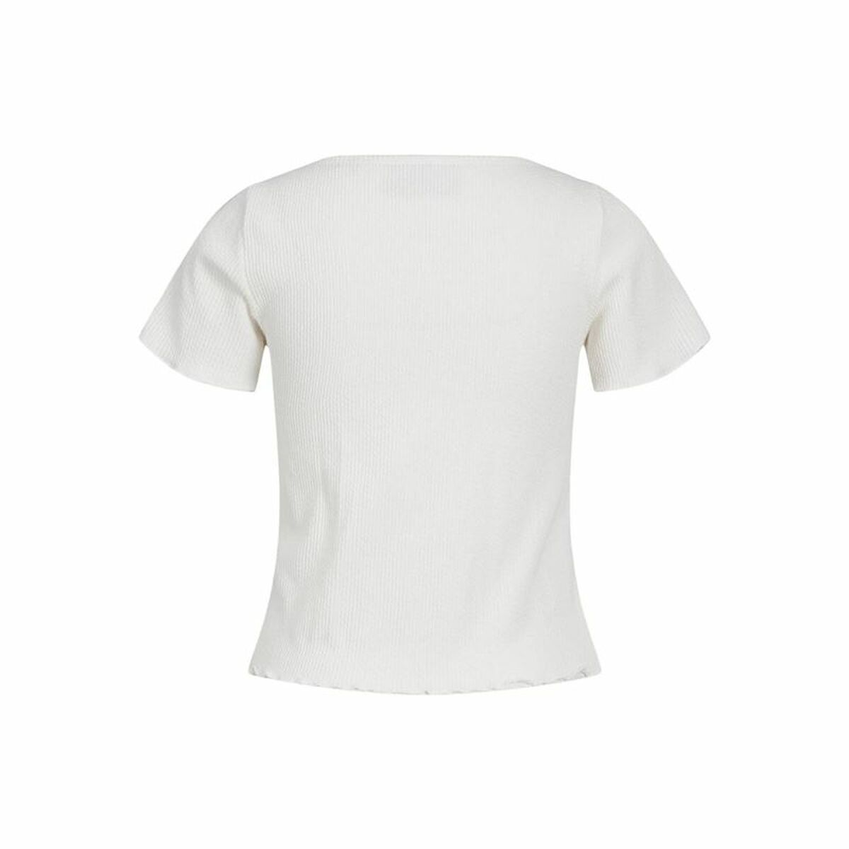 T-shirt à manches courtes femme Jack & Jones Jxlucinda Str Ss  Blanc
