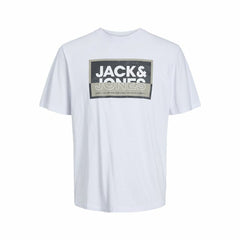 T shirt à manches courtes Enfant Jack & Jones logan Blanc