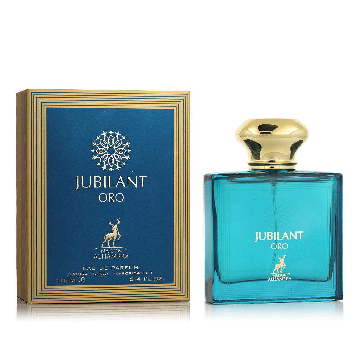 Perfume Hombre Maison Alhambra Jubilant Oro EDP 100 ml